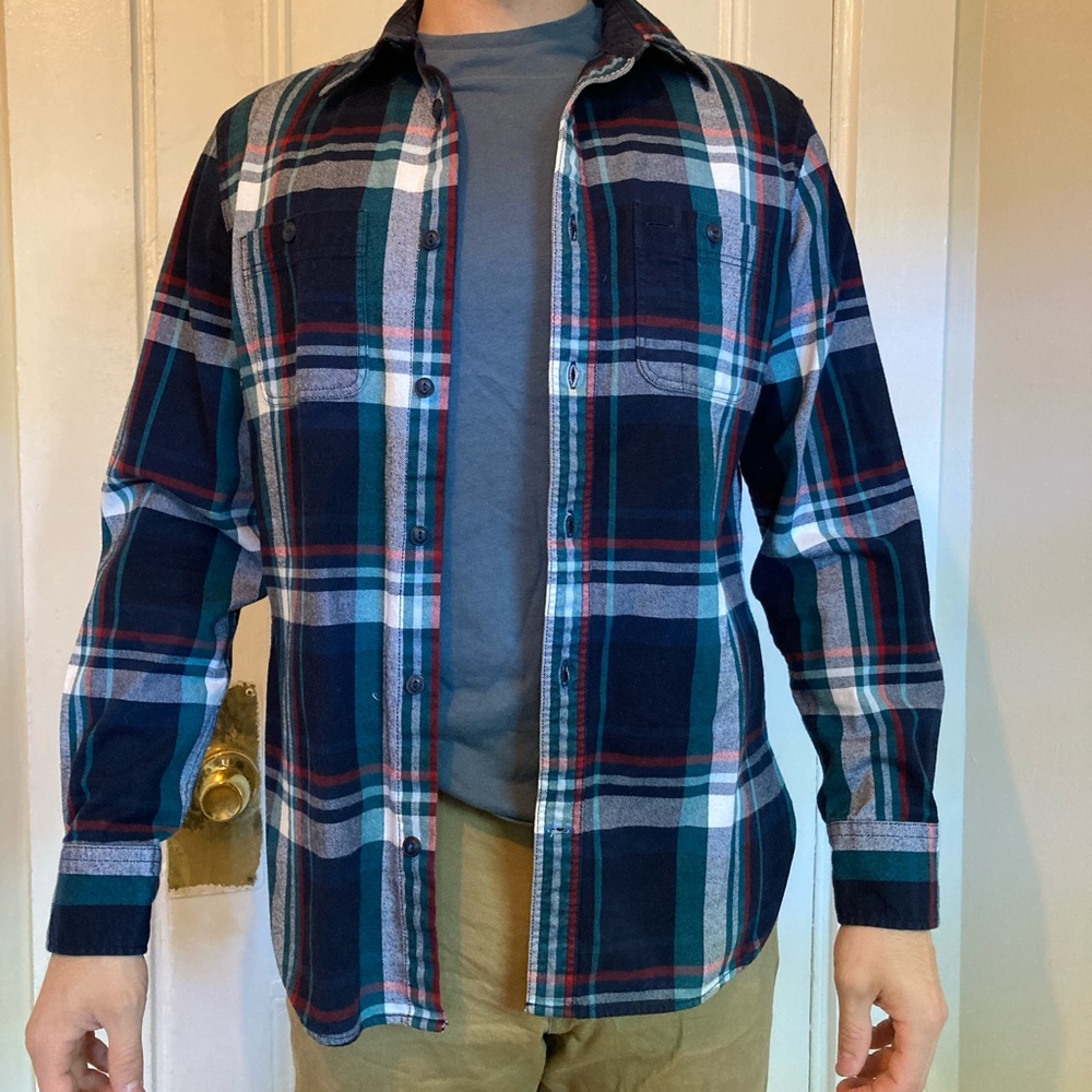 Gap flannel size medium